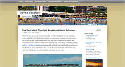 Desktop Screenshot of javeavacation.com